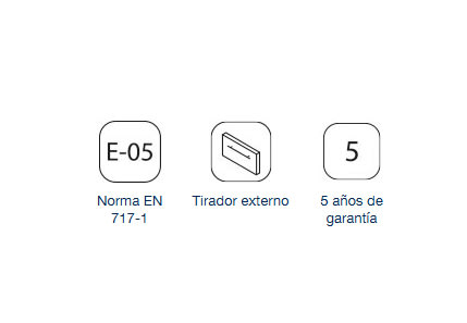 Conjunto mueble de baño fondo reducido 35 cm Salgar Inara opción 6