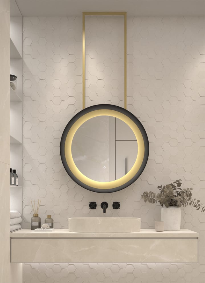 Espejo de baño con luz LED de Eurobath, Bahía Ambiente 4