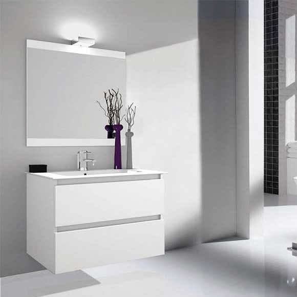 4 ideas con muebles de baño blancos para dar luz y amplitud a la estancia