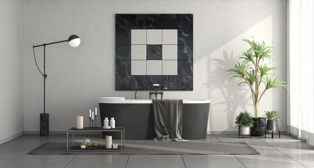 Posts de Decoración de baños en blanco y negro