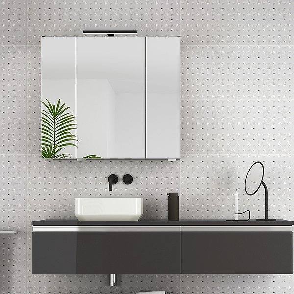 5 muebles de lavabo de gran longitud