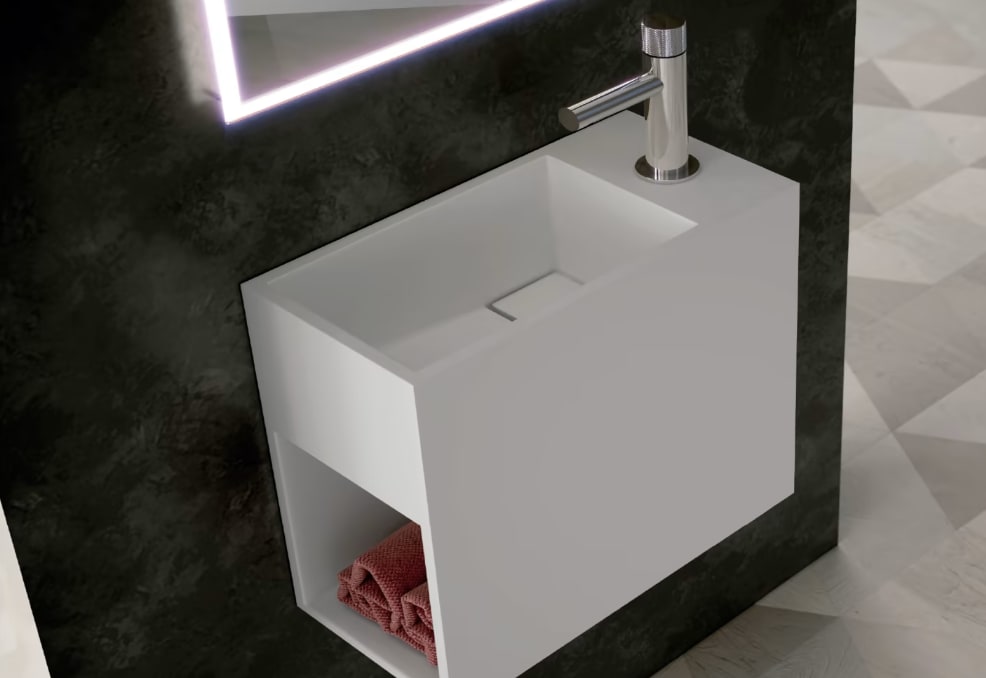 Cómo decorar un aseo mini y lograr que parezca más grande