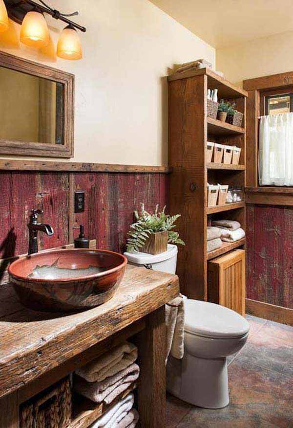 Muebles ideales para baños mini
