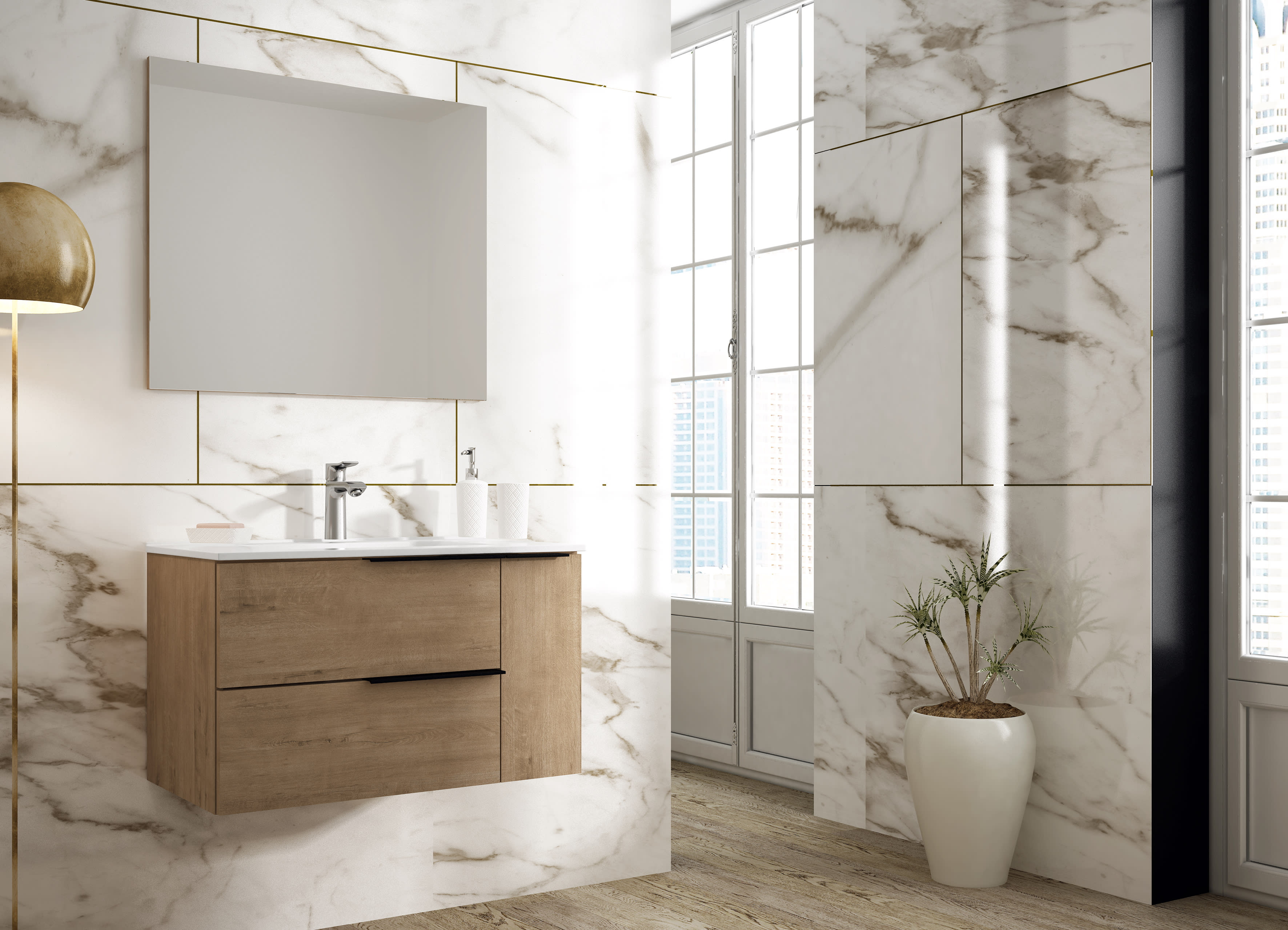 10 Muebles de lavabo nuevos y prácticos para baños modernos