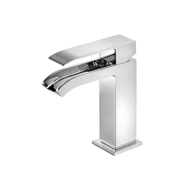 GENEBRE 63137 26 45 66 KENJO Grifo Monomando Lavabo Cascada Cromo — Bañoidea