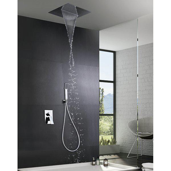 Conjunto de ducha monomando o termostatico de Imex empotrado cromo Malaga Todomueblesdebano 2024