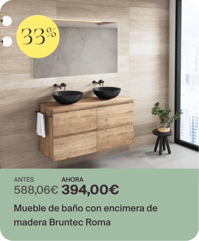 Bruntec Roma Tapa de Madera