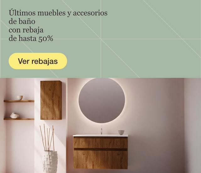Ofertas en muebles de baño y accesorios