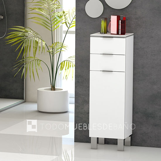Muebles y elementos auxiliares para equipar baños pequeños - Foto 1