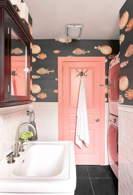 Ideas ingeniosas para introducir el color en la decoración del baño - Foto 1