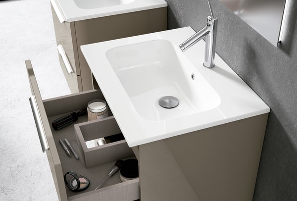 Ventajas de elegir el mueble de baño con lavabo sobre-encimera - Muebles de  Baño Los Pedroches